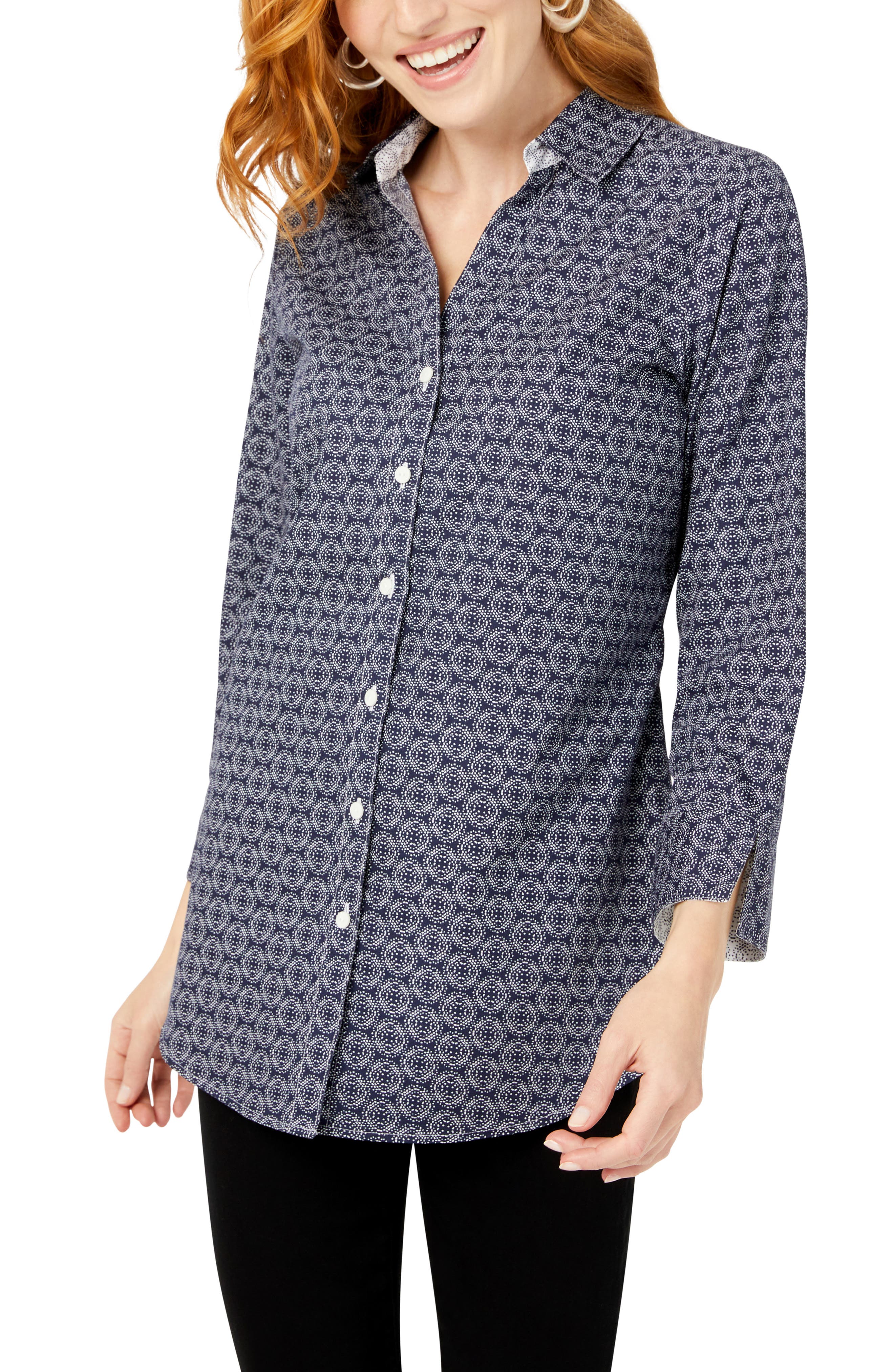Women Spring Autumn Work Elegant Patchwork Stretch Tunic Black Women Spring Autumn Work Elegant Patchwork Stretch Tunic Black